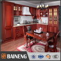 Latest new classical l shaped modular kitchen designs cherry wood kitchen cabinets